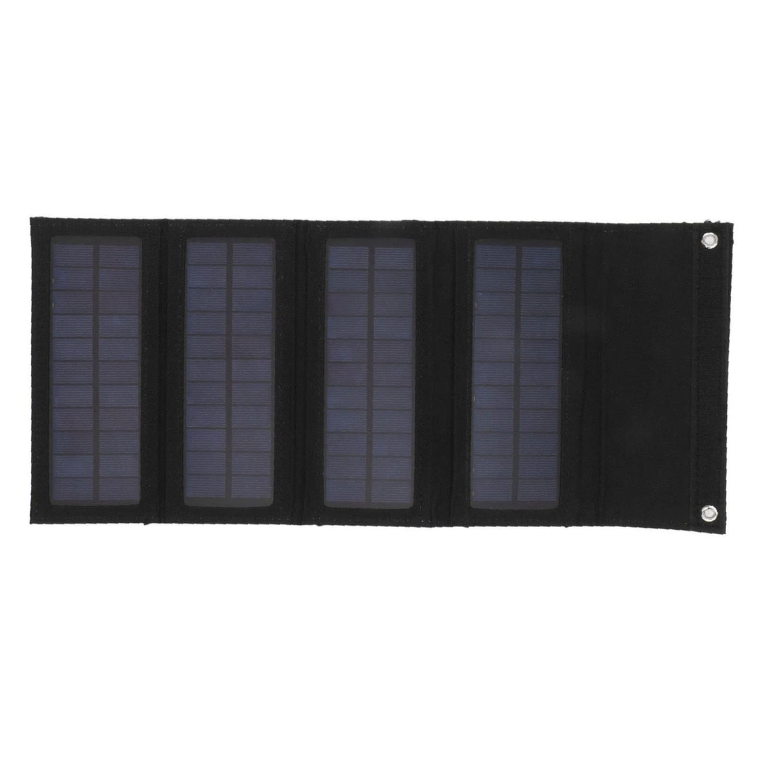 Tragbares Solar Telefon Ladegerät, 40W USB faltbares Solar Ladegerät mit 4 Solar Panels, schnelles A
