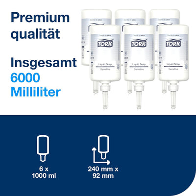 Tork 420701 extra milde Flüssigseife Premium für Tork S1 Seifenspendersysteme / Extra milde Handseif