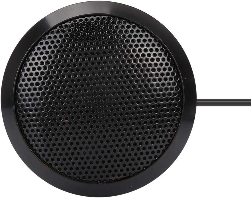 VBESTLIFE Konferenzmikrofon, 360 ° Omnidirektionale USB PC Mikrofon, Tischcomputer Mikrofon mit 2 Me