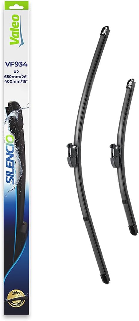 Valeo Silencio VF934 Wischerblatt 577934 Vorderansicht: 650mm / 400mm Menge Set 2 Einheiten Fahrerse