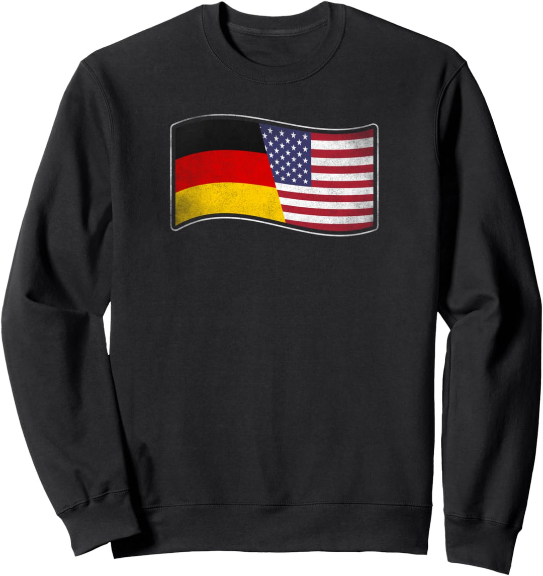 USA Design für stolze Deutsch-Amerikaner Sweatshirt
