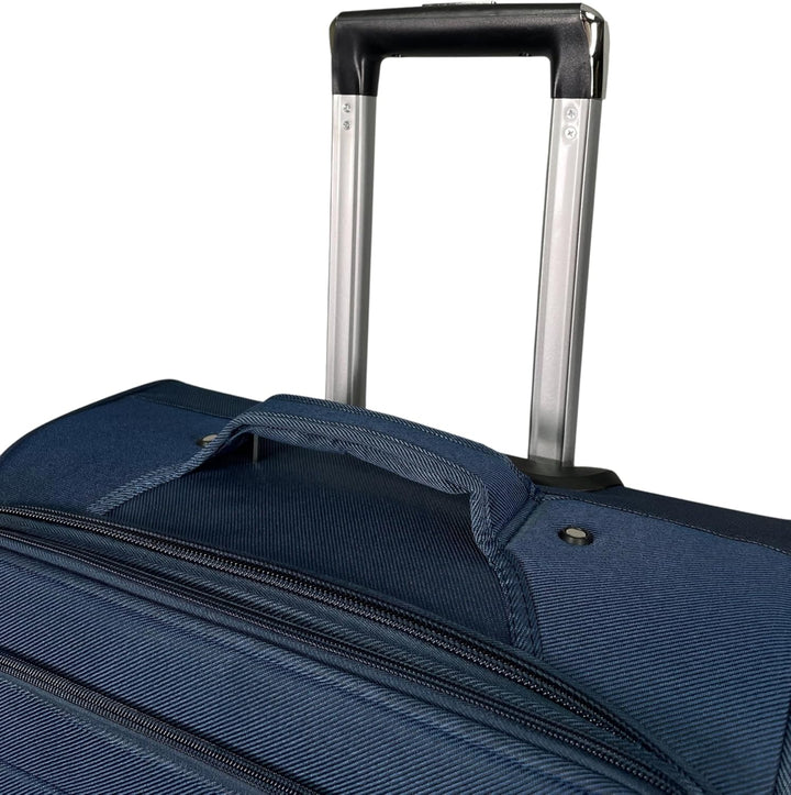 MY TRAVEL BAG Stoff Reisekoffer Trolley Erweiterbar mit Zwillingsrollen (M/L/XL/XXL oder 4er Set) We