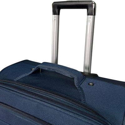 MY TRAVEL BAG Stoff Reisekoffer Trolley Erweiterbar mit Zwillingsrollen (M/L/XL/XXL oder 4er Set) We