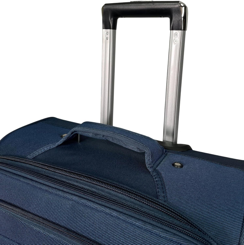 MY TRAVEL BAG Stoff Reisekoffer Trolley Erweiterbar mit Zwillingsrollen (M/L/XL/XXL oder 4er Set) We