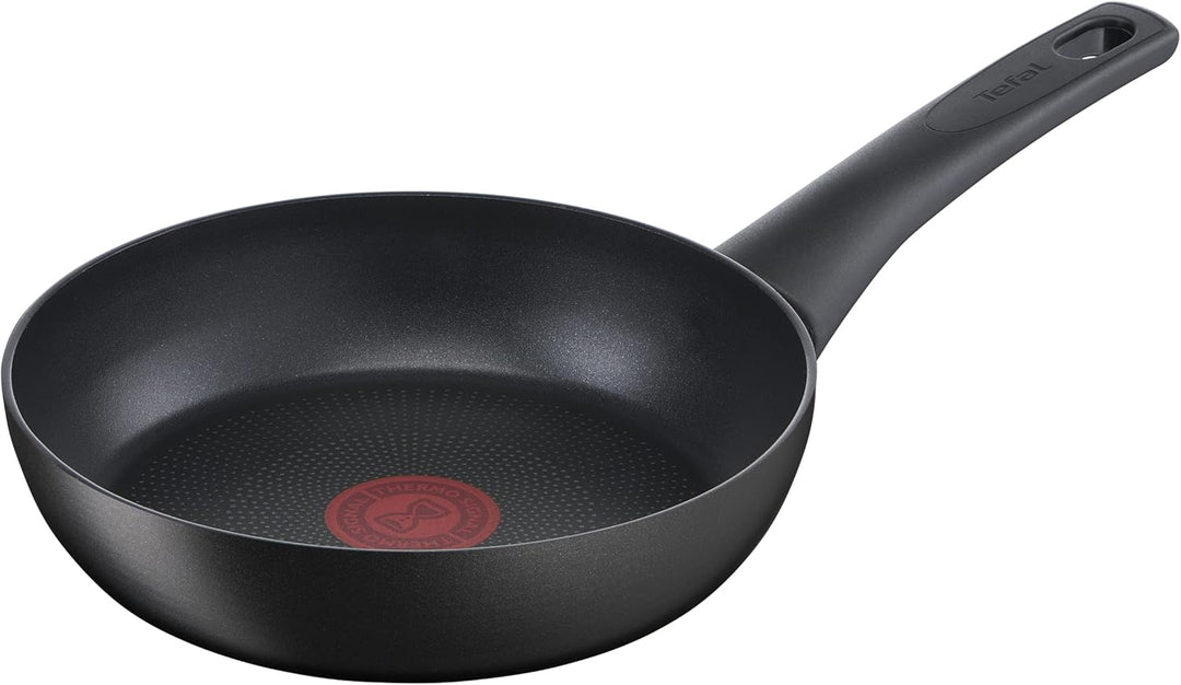 Tefal Ultimate On 3er Set Pfannen 20/24/28 cm mit sehr robuster Beschichtung, Thermo-Signal, Thermo-