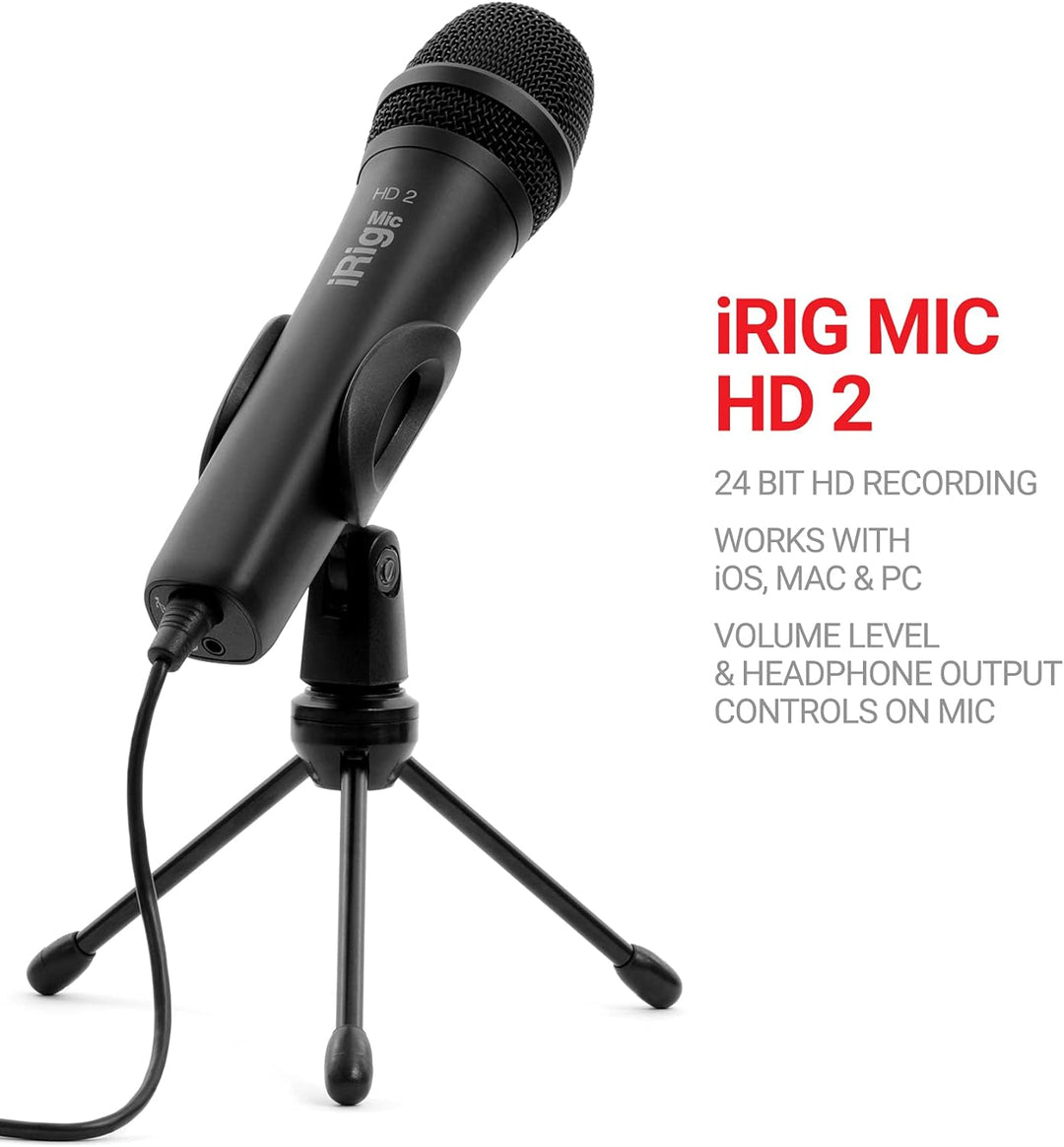 iRig Video Creator HD Bundle - professionelles Video & Streaming Kit für Smartphones (HD USB Handhel