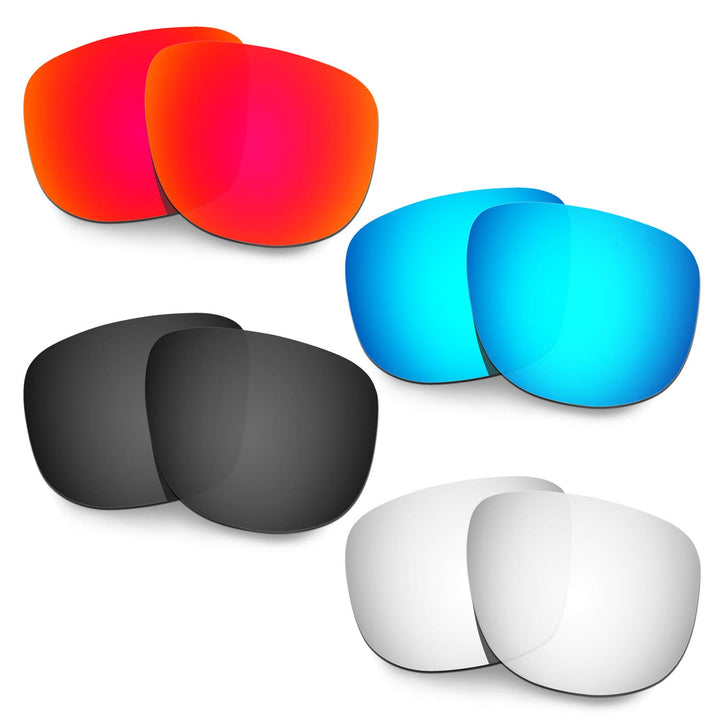 HKUCO Verstärken Ersatz-Brillengläser für Oakley Holbrook R OO9377 Rot/Blau/Schwarz/Titan Sonnenbril
