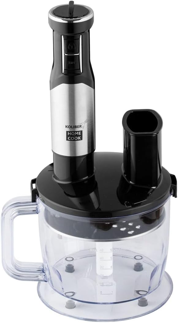 Koliber ROTOMAX X 1400W PRO Stabmixer Set XXL 14in1 Pürierstab 1 5L Zerkleinerer Gemüsereibe Kartoff
