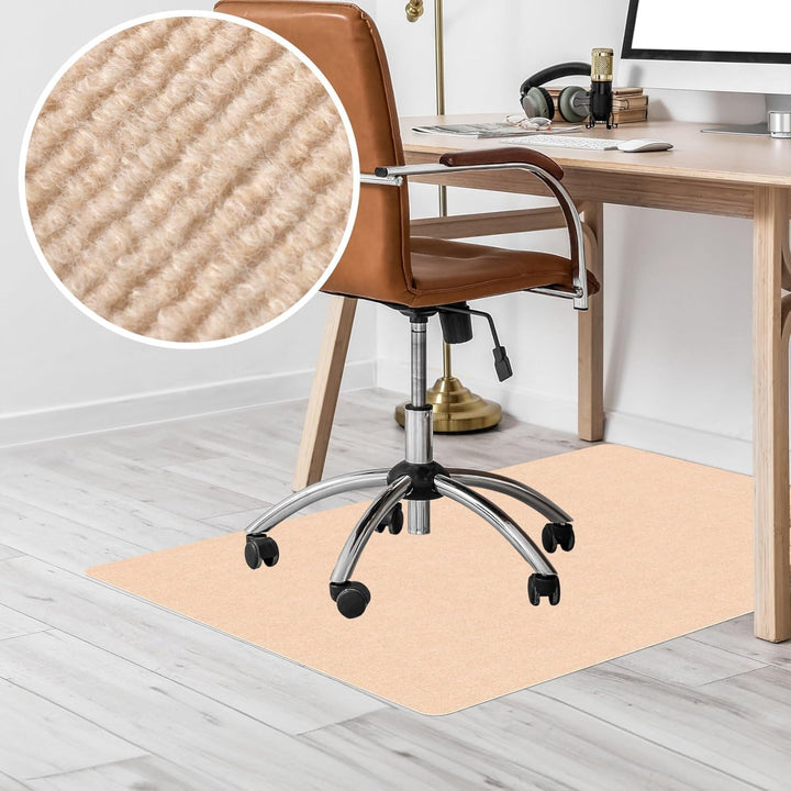 ANRO Bodenschutzmatte Bürostuhl Unterlage Schreibtischstuhl Unterlage Bürostuhl Teppich rutschfeste