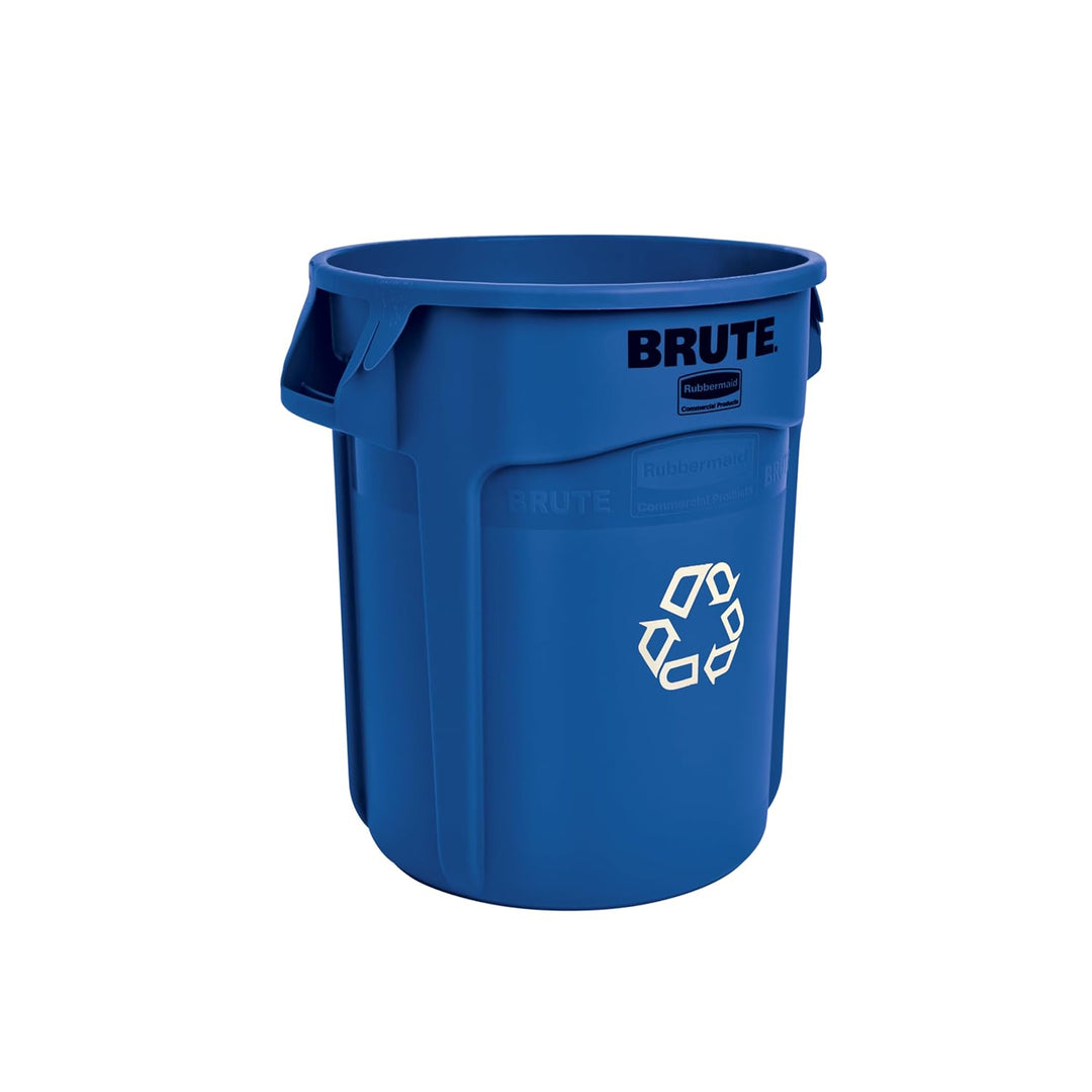 Rubbermaid Commercial Products 75.7 Litre BRUTE Recycling Container - Blue Blau, Blau