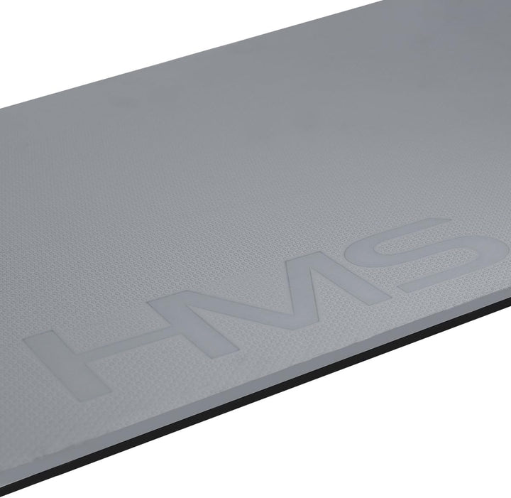 HMS Club Fitnessmatte mit Löchern MFK03 grau-schwarz