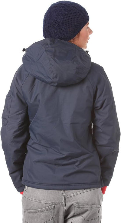 mazine Backbeat Jacke Blau Rot XS