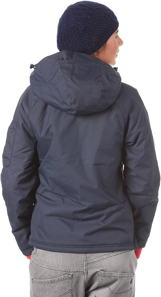 mazine Backbeat Jacke Blau Rot XS