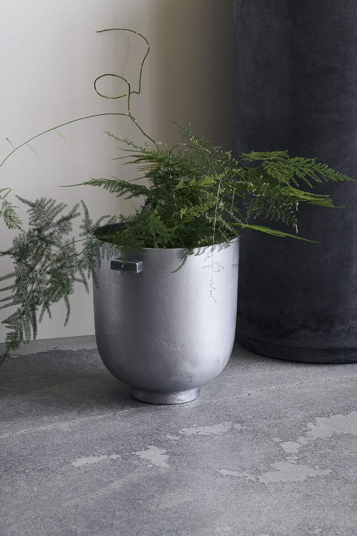House Doctor - Foem Flowerpot - Raw Aluminium