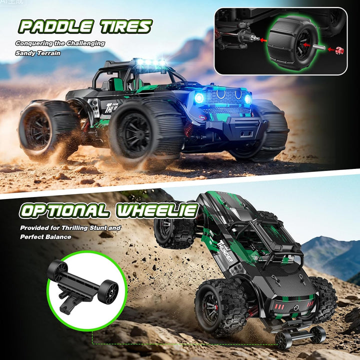 1:14 Ferngesteuertes Auto - 4WD RC Auto Monstertruck Ferngesteuert, 50 KM/H, All Terrains Offroad RC