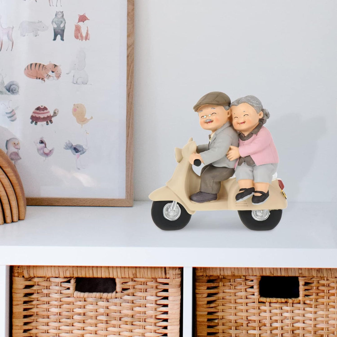 Garneck Altes Ehepaar Grosselterntag Geschenke für Eltern 50. Jahrestag Geschenke Figur Romantische