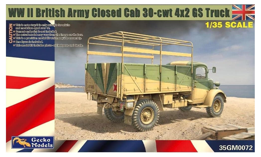 Academy Closed Cab 30cwt 4x2 GS Truck, Gecko Models 35GM0072