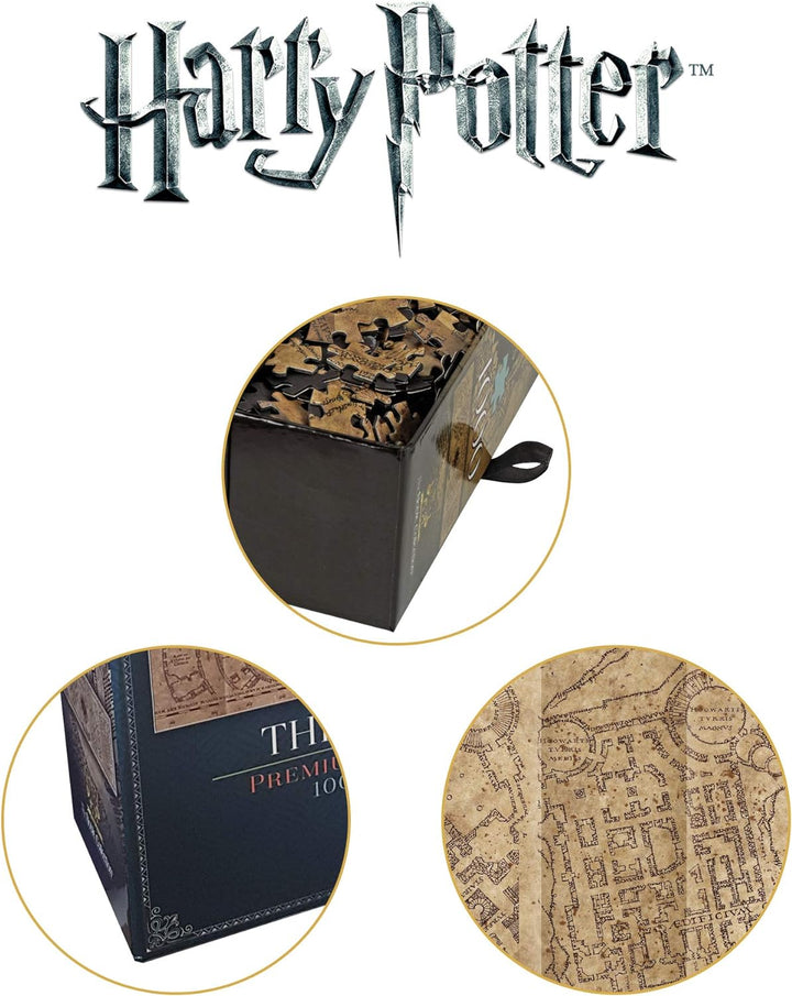 The Noble Collection Marauders Map 1,000pc Jigsaw Puzzle Einzeln, Einzeln