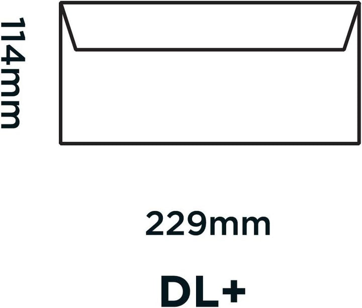 Blake Premium Office 36126DE Deutsches Fenster Versandtasche Haftklebung Ultra Weiss Wove Ohne Fenst