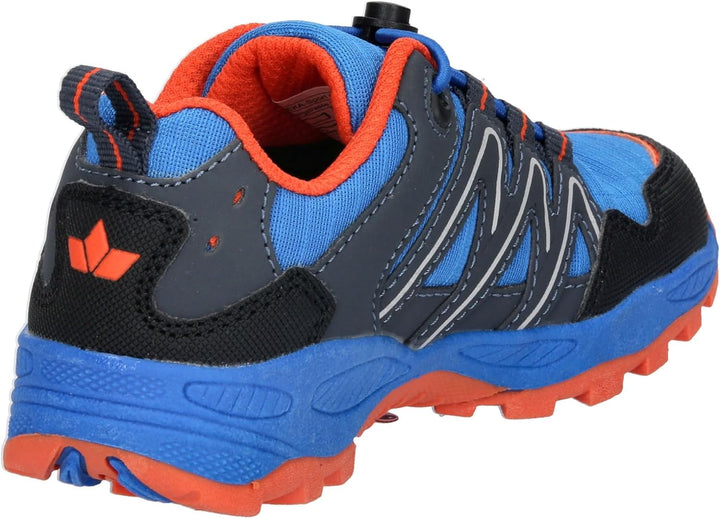 Lico Unisex Kinder Leander Trekkingsschuhe 26 EU Blau Marine Orange, 26 EU Blau Marine Orange