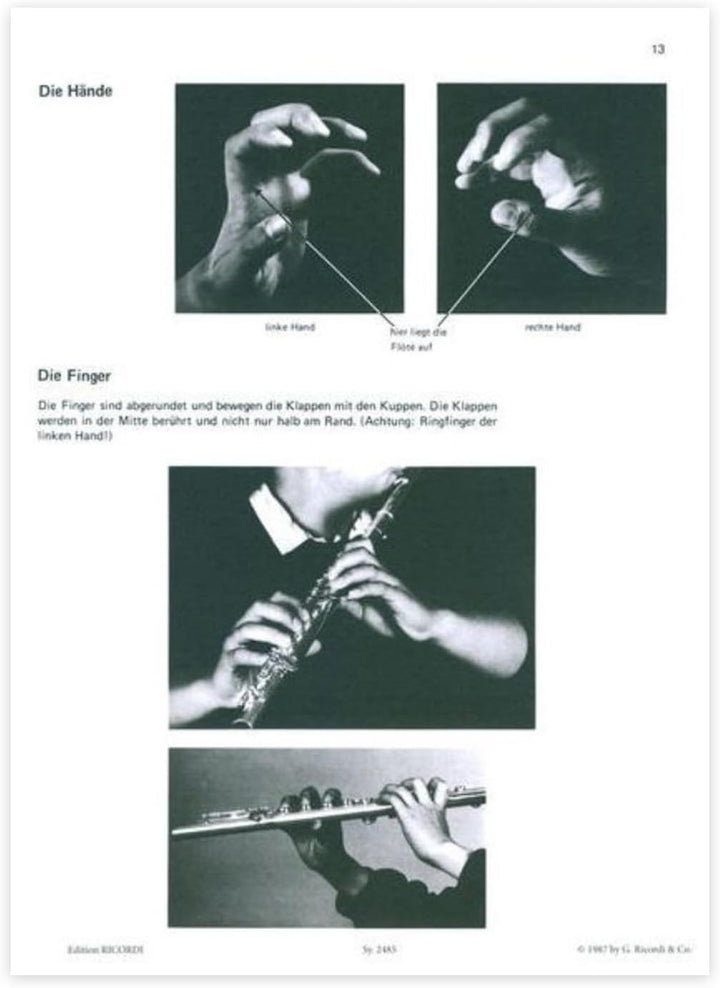 Lern Querflöte spielen - Band 1 - mit NOTENBLEISTIFT - ISBN: 9783931788391