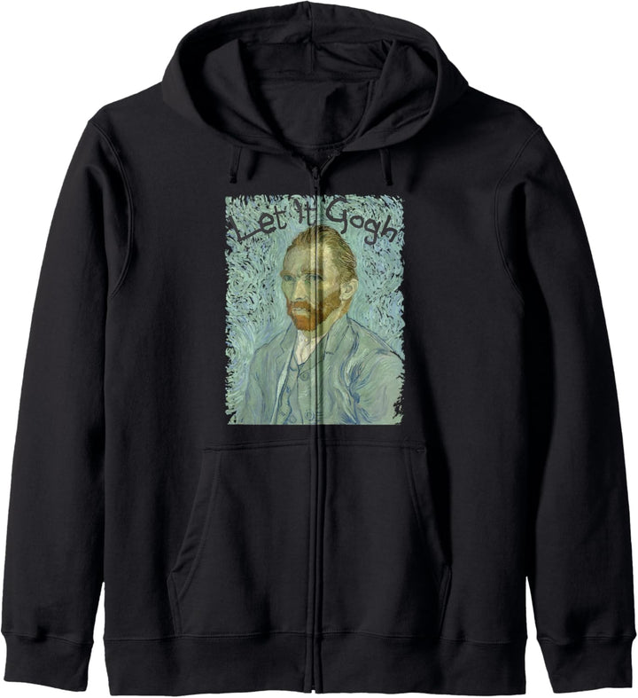 Lass es Gogh Lustig Van Gogh Kapuzenjacke