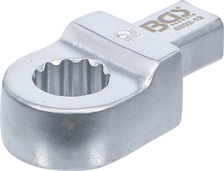 BGS 6902-12 | Einsteck-Ringschlüssel | 12 mm | Aufnahme 9 x 12 mm, 12 mm