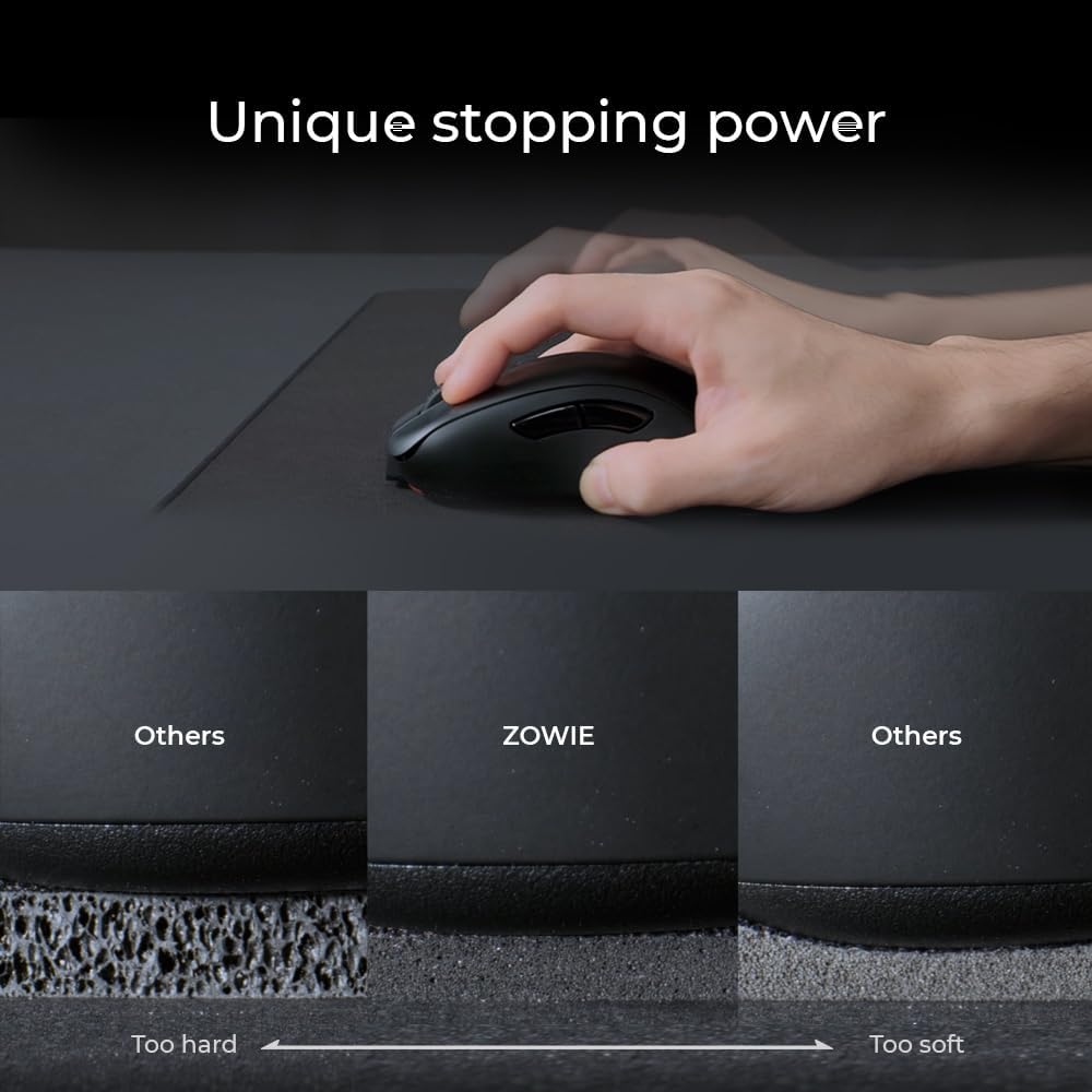 BenQ ZOWIE G-SR-SE Gris Gaming-Mauspad für eSport, BenQ ZOWIE G-SR-SE Gris