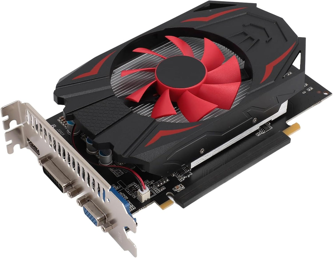 GTX1050 2 GB Grafikkarte, 128-Bit-DDR5-Grafikkarte für PC-Gaming, Unterstützt DirectX 12 PCI Express