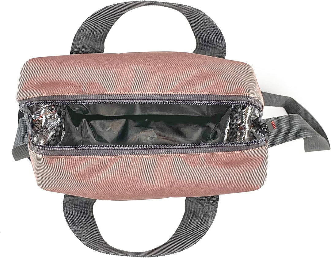 IRIS 8411398901541 LUNCHBAG URBAN SOFT PINK, 18/8 Stainless Steel