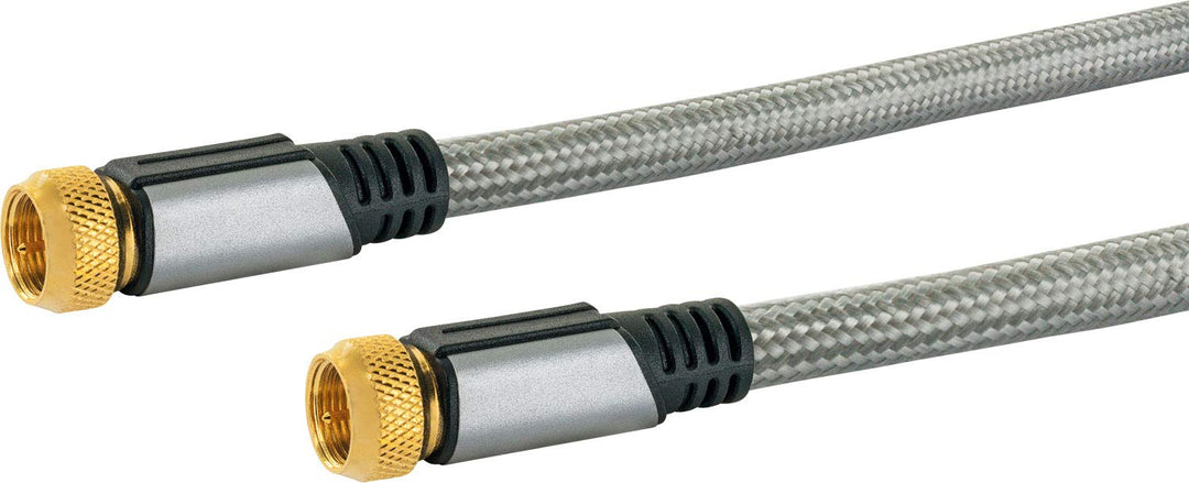 AINSTEIN SAT Anschlusskabel 4,0m, F-Stecker > F-Stecker, 110 dB 4 m, 4 m