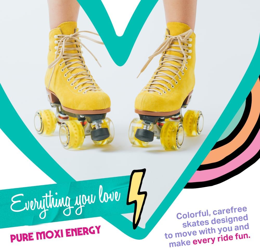 Moxi Skates - Lolly - Fashionable Womens Quad Roller Skate Violett 4, Violett 4