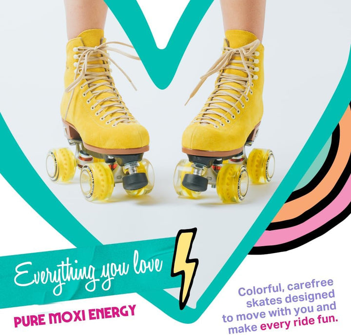 Moxi Skates - Lolly - Fashionable Womens Quad Roller Skate Violett 4, Violett 4