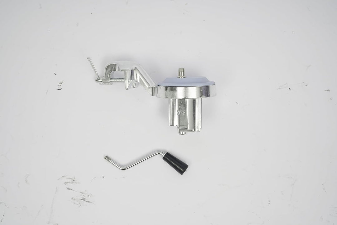 Manuelle Nudelmaschine, Pastamaschine aus Aluminium | 5cm Tischklemme, Ergonomischer Griff, Vibratio