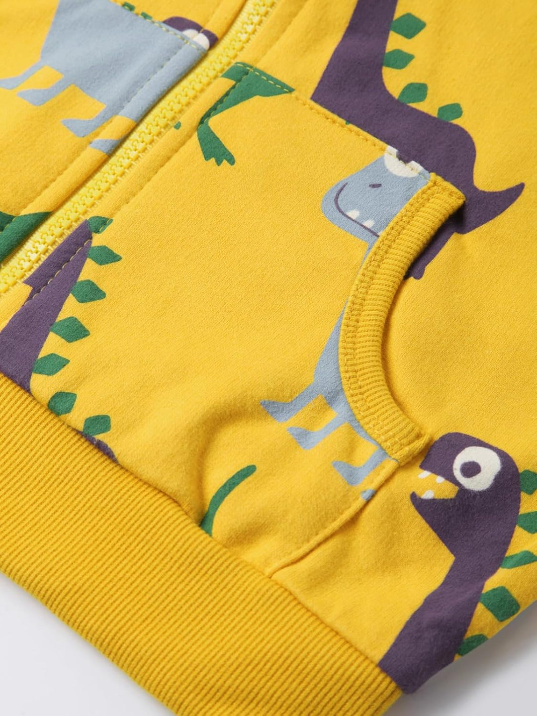 Alleen Jungen Sweatjacke Hoodie Langarm Baumwolle Kinder Pullover Dino Kapuzenpullover Jacke mit Kap