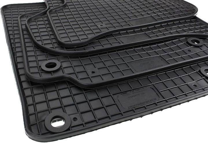 Kfzpremiumteile24 Gummimatten Kompatibel mit Golf Plus Baujahr 02/2005-04/2014 Fussmatten Allwetter