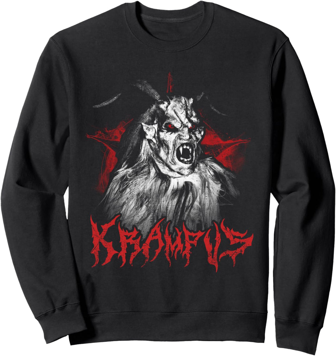 Kramperl Perchten Knecht Ruprecht Weihnachtsdämon Krampus Sweatshirt