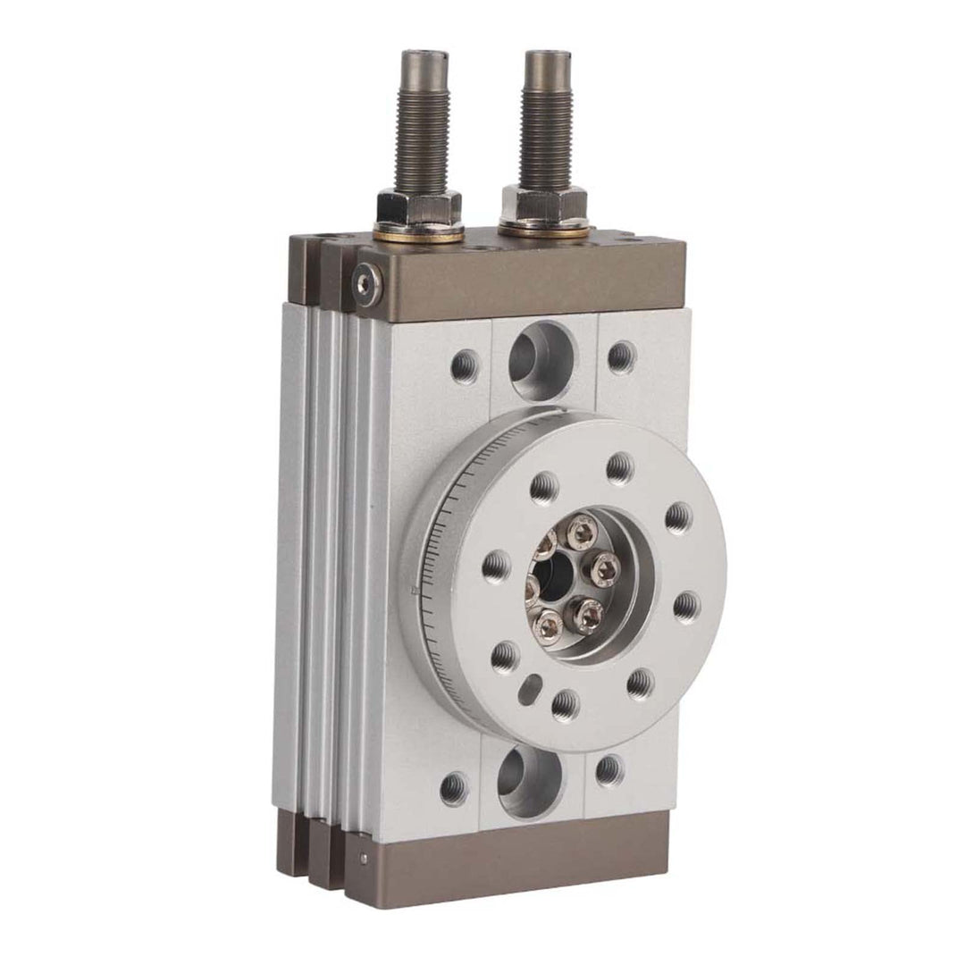 180 Grad Drehbarer Pneumatischer Luftzylinder MSQB-20R mit Puffer-Präzisions-Pneumatikzylinder 0.1-1
