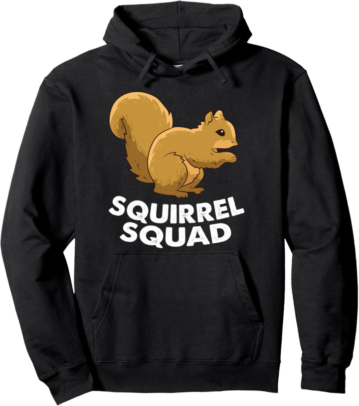 Eichhörnchen Squad Team Eichhörnchen Pullover Hoodie