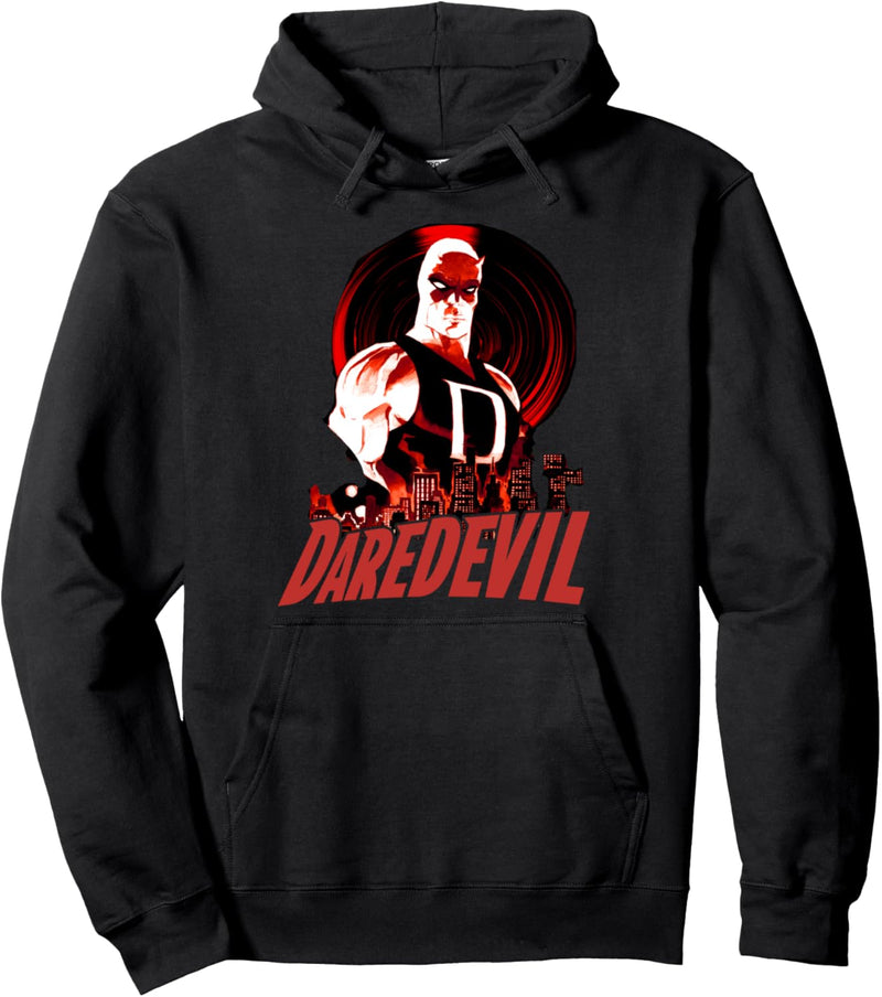 Marvel Daredevil Red Cityscape Pullover Hoodie