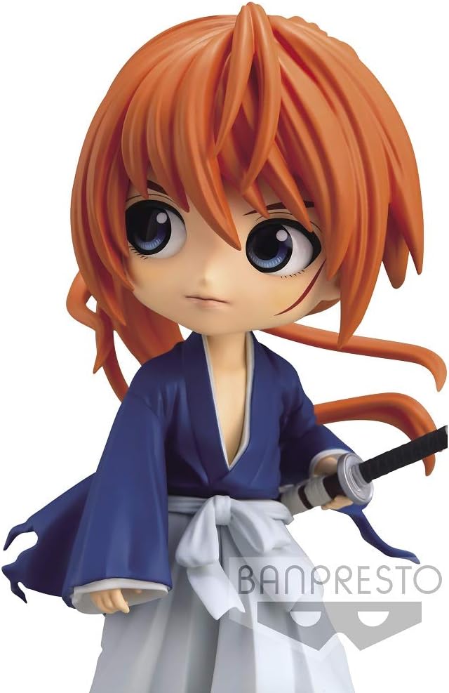 Banpresto – Figur Ruroni Kenshin – Battousai Himura Ver A Q Posket 14 cm – 4983164164992