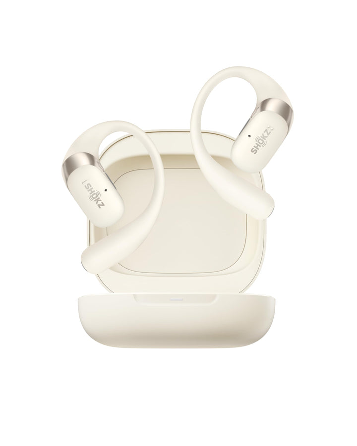 SHOKZ OpenFit 2 Open-Ear-Kopfhörer, True-Wireless-Bluetooth-Ohrhörer mit Mikrofon, Ohrbügel-Open-Ear