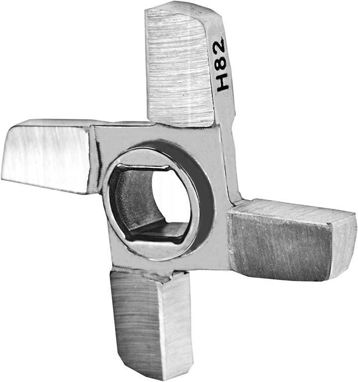 WolfCut Kreuzmesser kompatibel mit Fleischwolf Edertal EM82 LW5, EM82 VL-5 und EM82