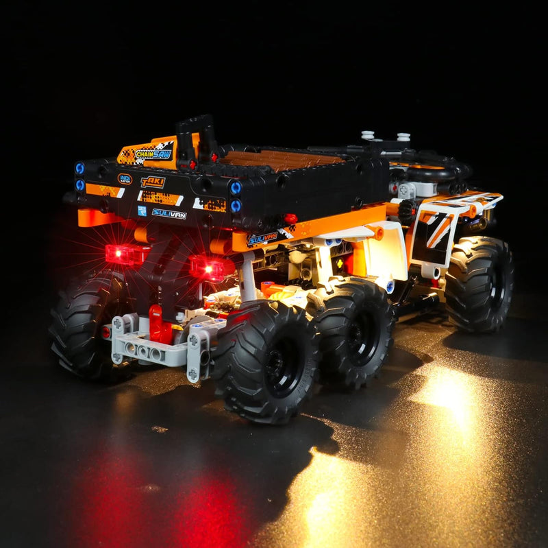 BrickBling LED-Beleuchtung mit Beleuchtungs-Fernbedienung für Lego 42139 Dirt Bike Collectible Kit (