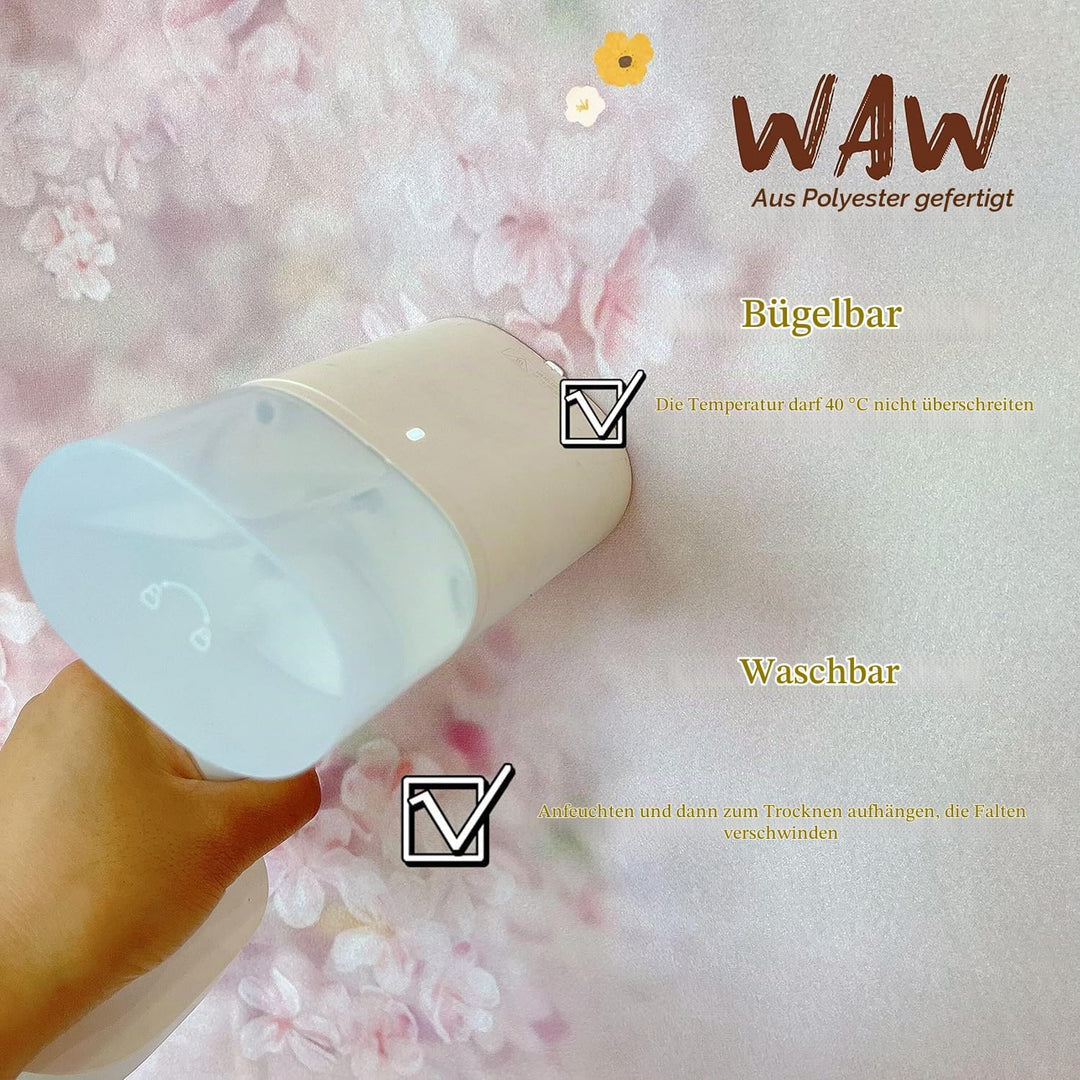 WaW 3x3m Hellbraun Mottled Shabby Wand Hintergrund für Fotostudios Fotografie Kulisse Portraitfotos