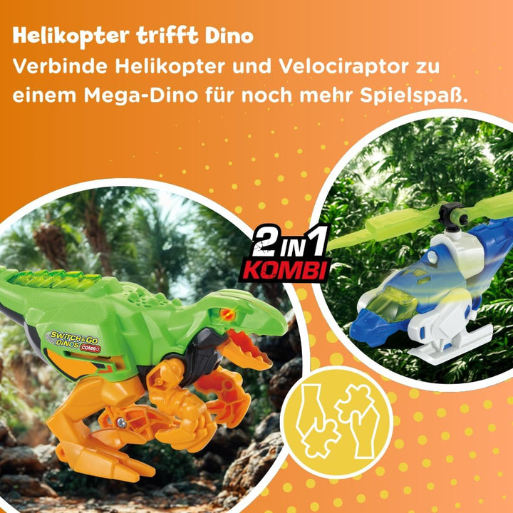 Vtech Switch & Go Dinos - Combo Velociraptor