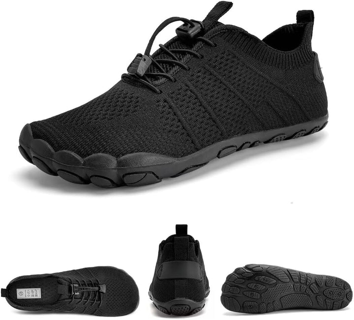 IceUnicorn Barfussschuhe Damen Herren Breite Traillaufschuhe Zehenschuhe Unisex Schwimmschuhe Strand