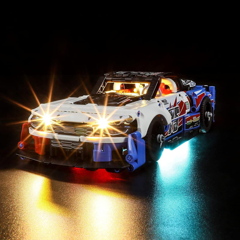 GEAMENT LED Licht-Set Kompatibel mit Lego NASCAR Next Gen Chevrolet Camaro ZL1 - Beleuchtungsset für