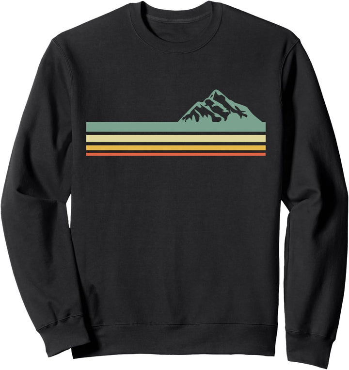 Retro Vintage Hipster Sommer Berg 70er 80er Jahre Style Sweatshirt