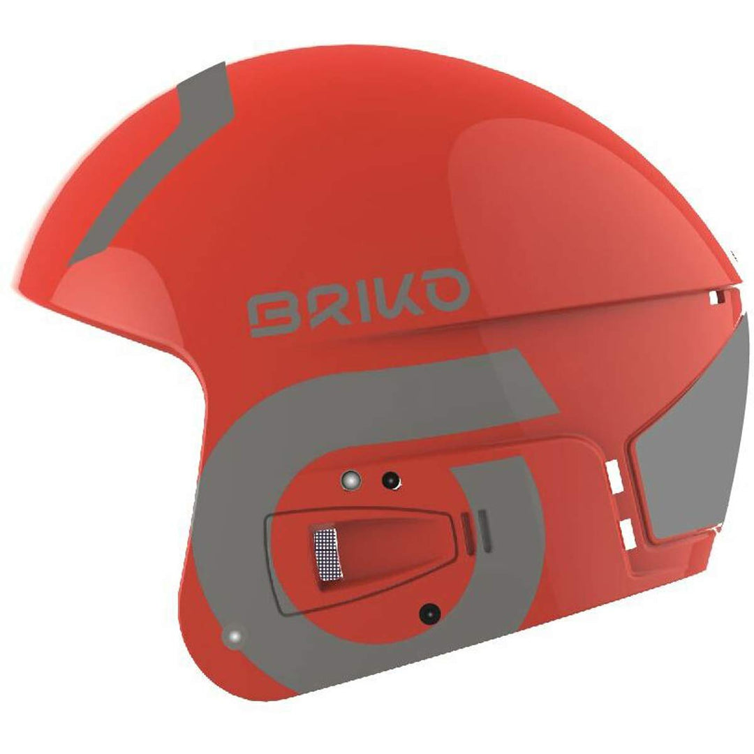 Briko, Skihelm 54 cm Glänzendes Rot - Silber, 54 cm Glänzendes Rot - Silber